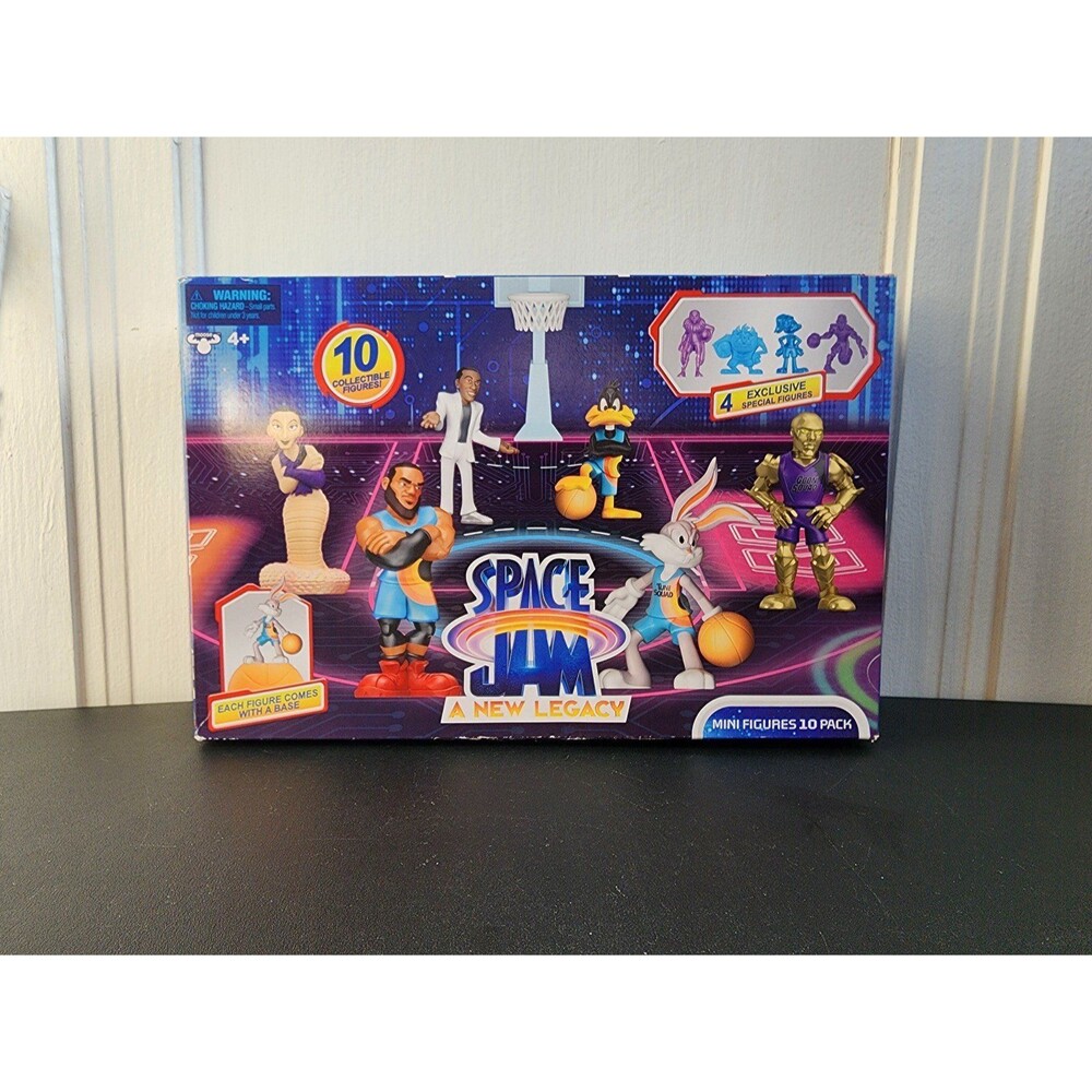 NEW SPACE JAM A New Legacy 2" Collectible 10 Pack Mini Figures